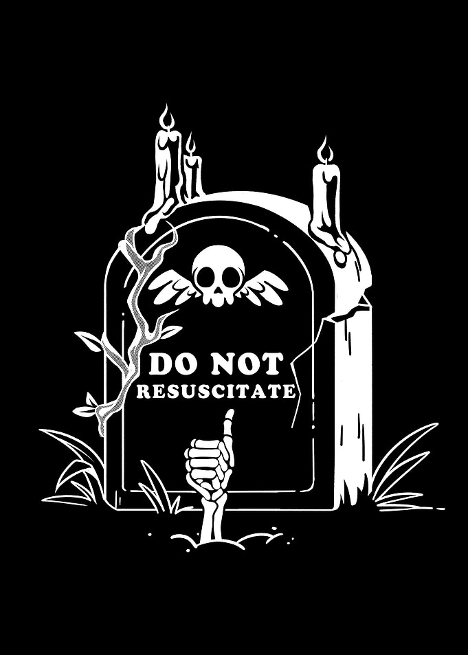 Do Not Resuscitate Grave