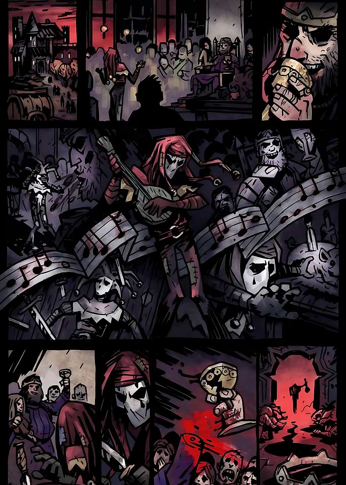 Darkest Dungeon Jester and King