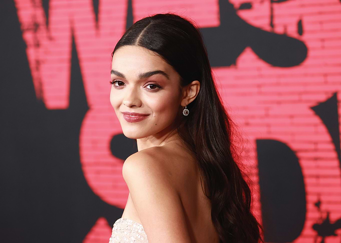 Rachel Zegler at an event