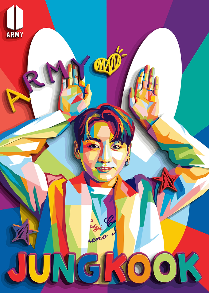 Jungkook Pop Art Portrait