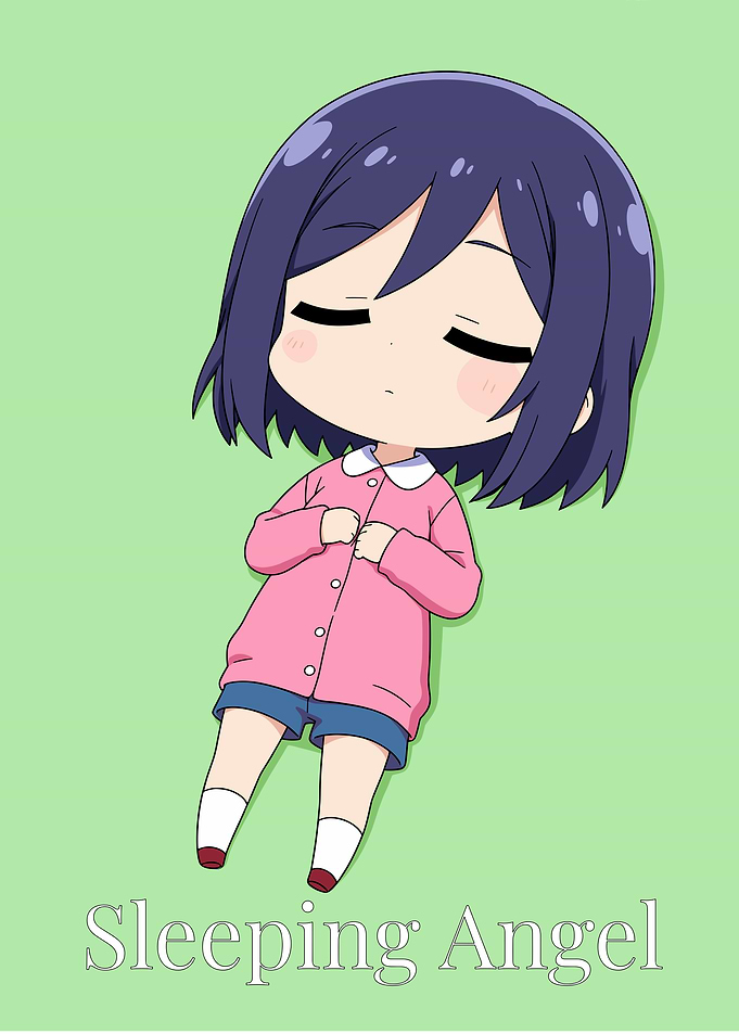 Sleeping Angel Chibi Girl