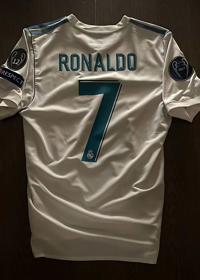 17/18 Real Madrid kit Ronaldo