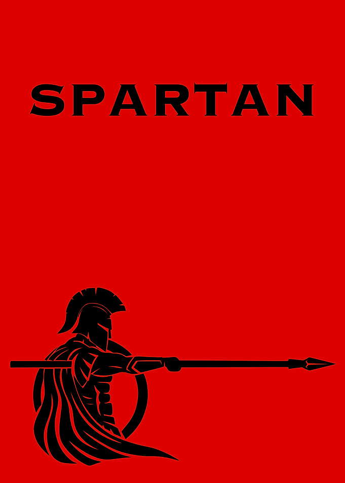 Spartan Warrior with Spear