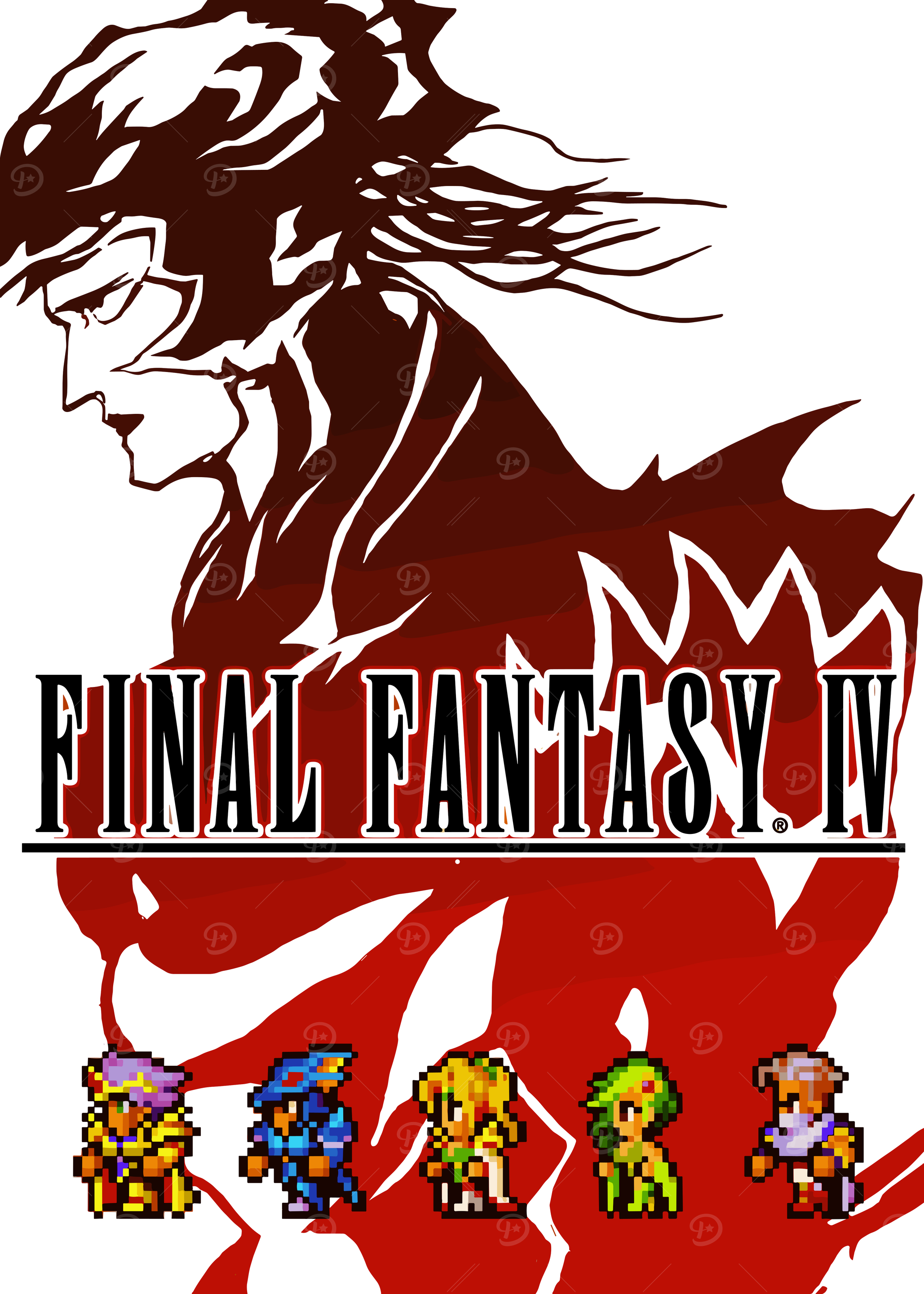 Final fantasy iv Posters Online - Shop Unique Metal Prints