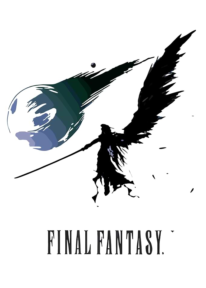 Final Fantasy Sephiroth and Meteor