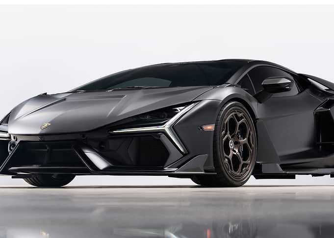 Matte Black Lamborghini