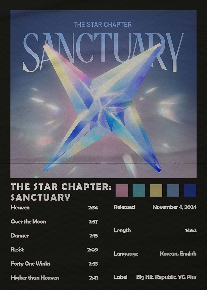 The Star Chapter: Sanctuary Album Art