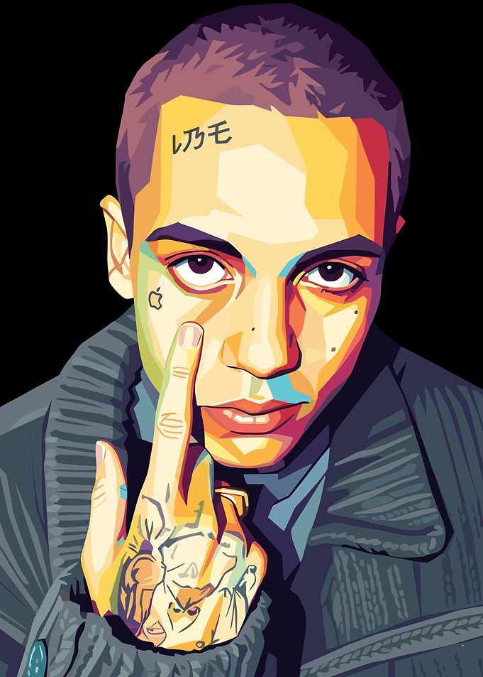 Dominic Fike Pop Art