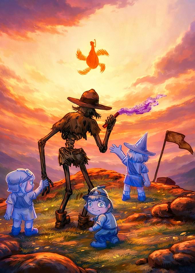 Fantasy Adventure at Sunset