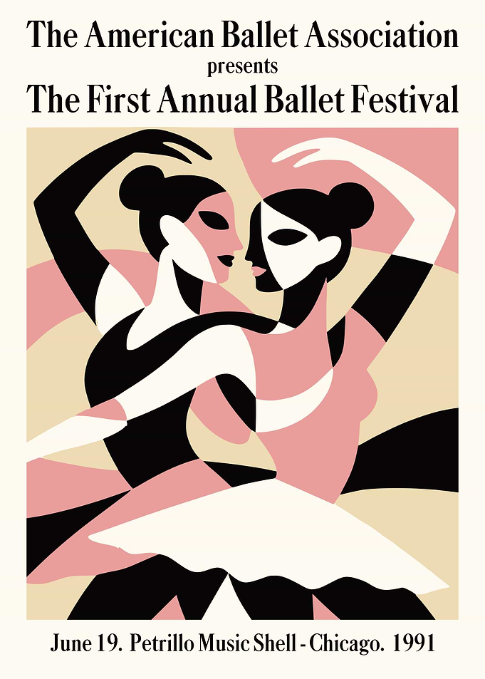 American Ballet Association Festival Poster