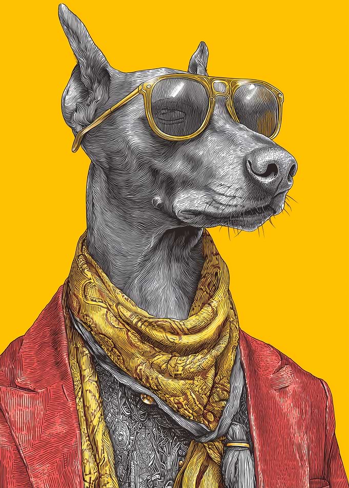 The Coolest Dog in the Room