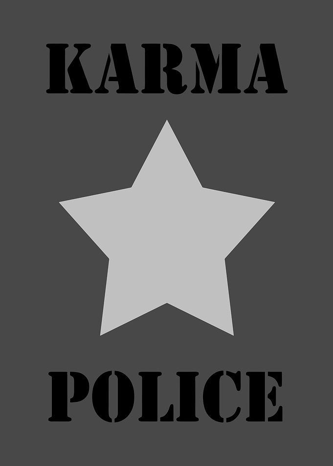 Karma Police Star Badge