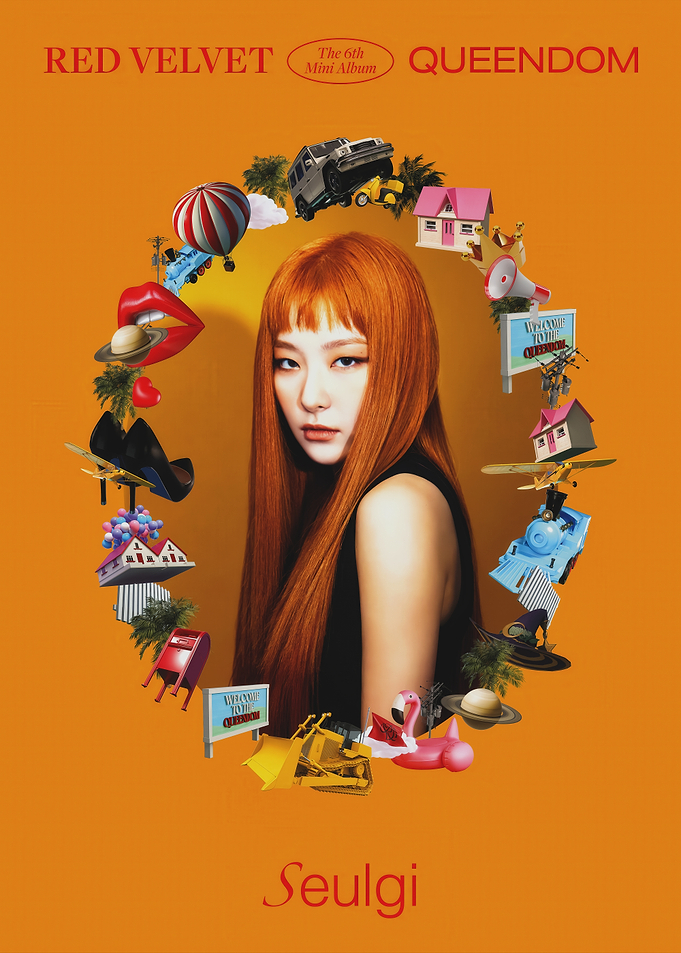 Red Velvet Seulgi Queendom Album Cover