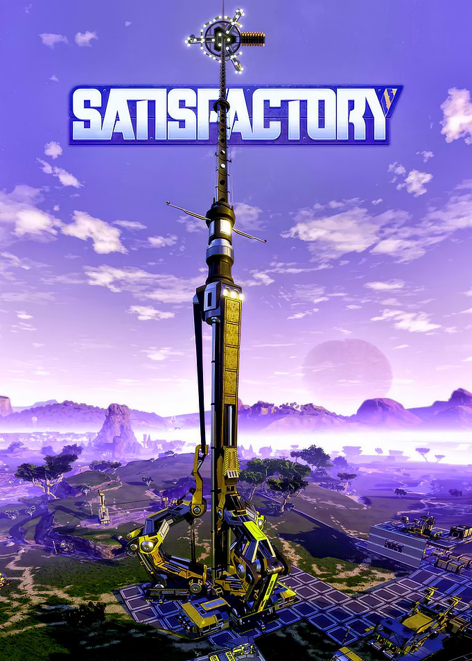 Satisfactory Game Art