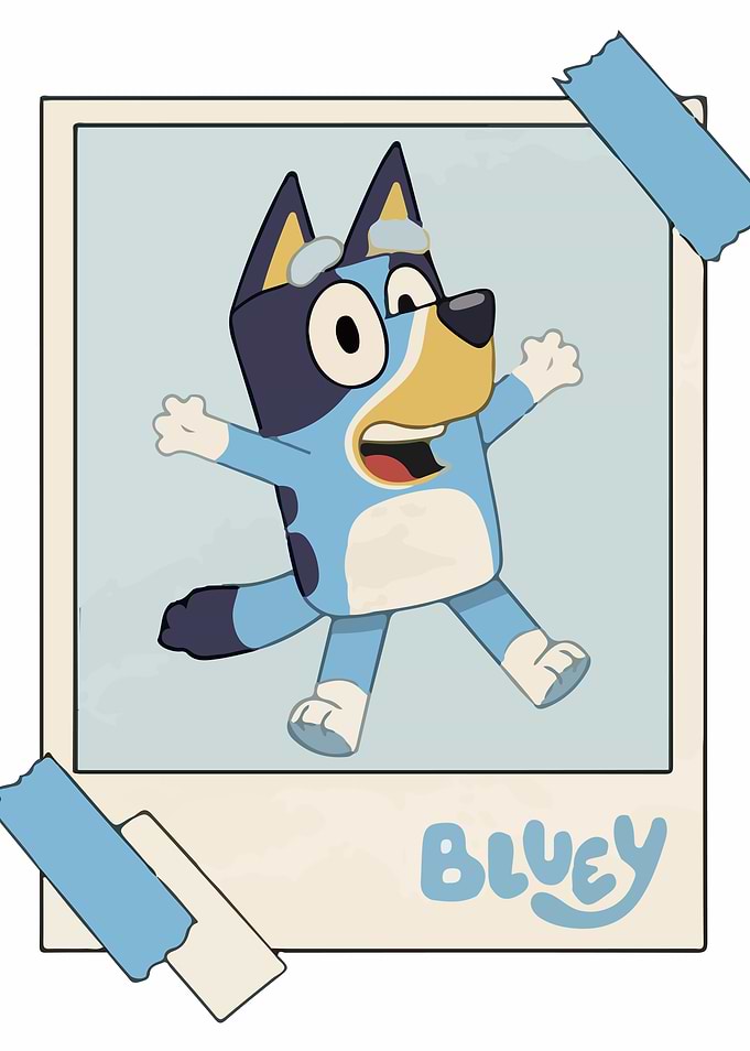Bluey Character Photo