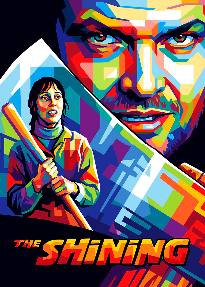 The Shining Pop Art Poster