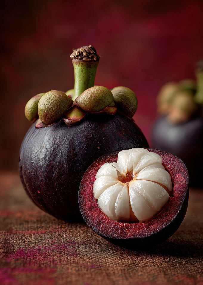 Fresh Mangosteen Fruit