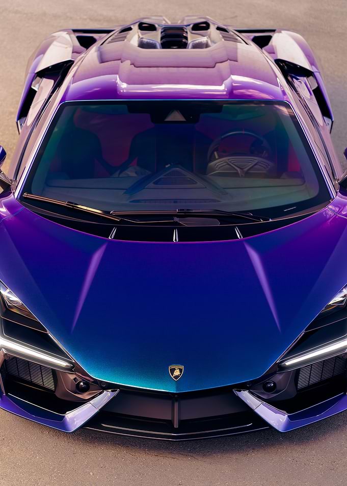 Lamborghini Centenario Roadster Top View