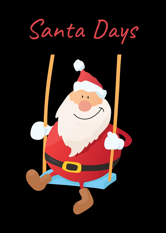Santa on a Swing