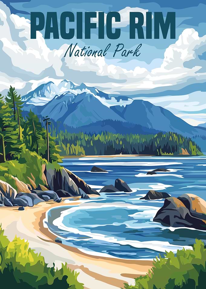 Pacific Rim National Park Poster