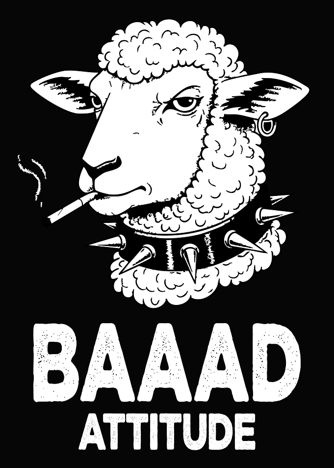 Baaad Attitude Sheep
