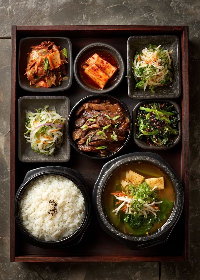 Korean Bento Box Meal