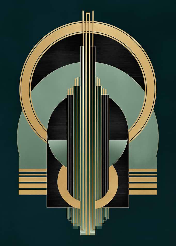 Art Deco Geometric Design