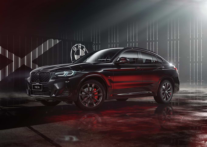 Black BMW X4 Coupe SUV
