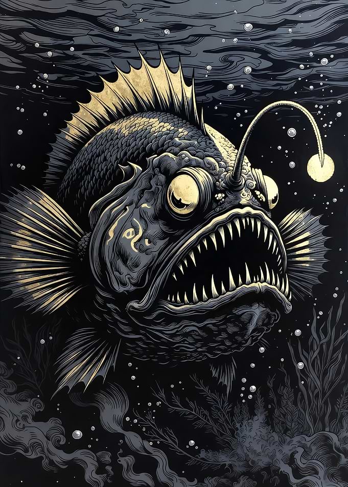 Anglerfish with Lure
