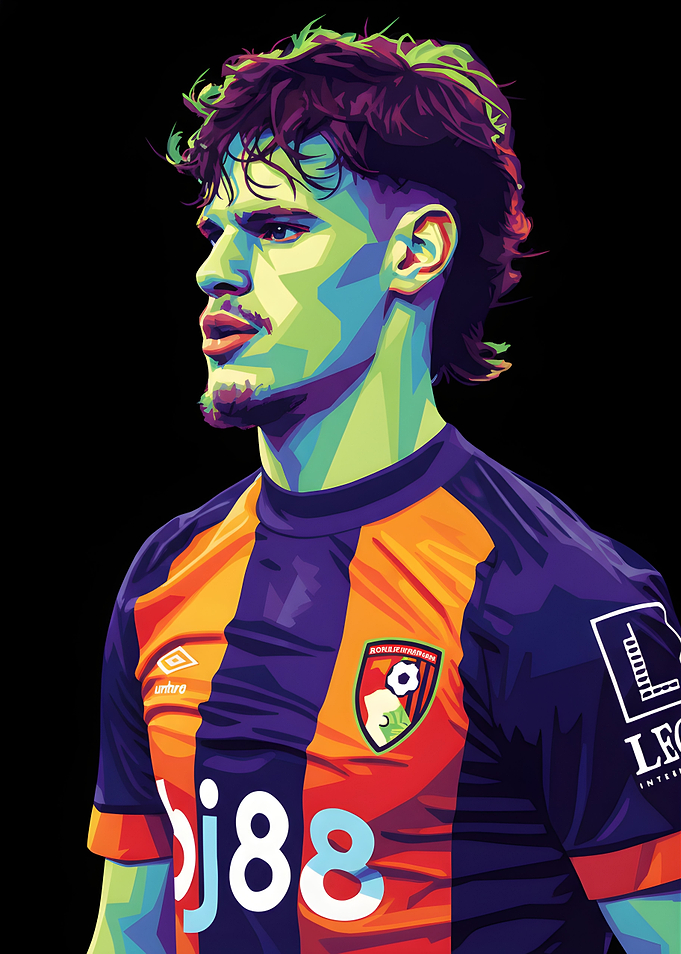 Football Player Portrait