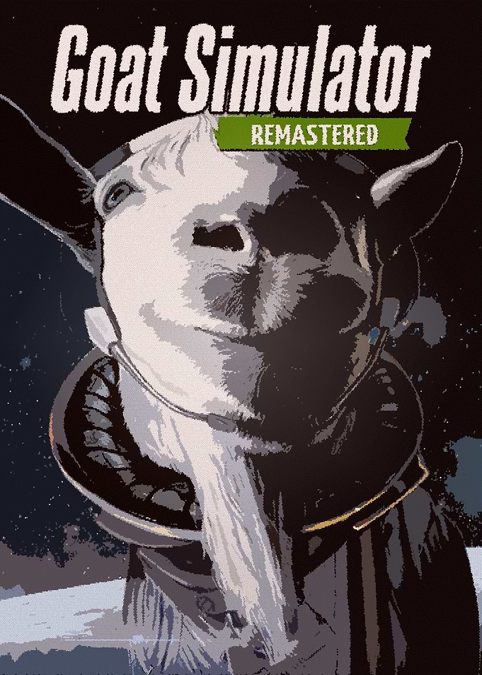 Goat Simulator Remastered Game Cover