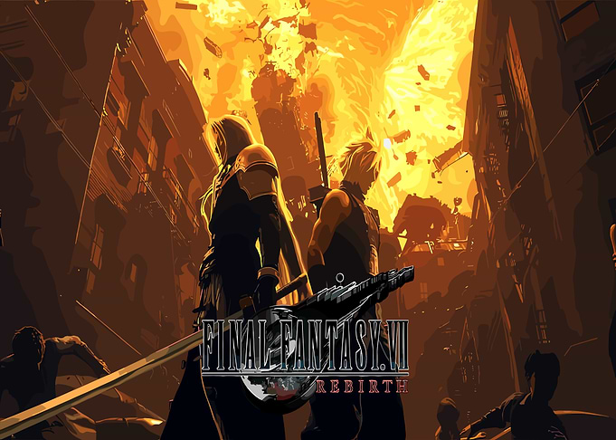 Final Fantasy VII Rebirth Key Art