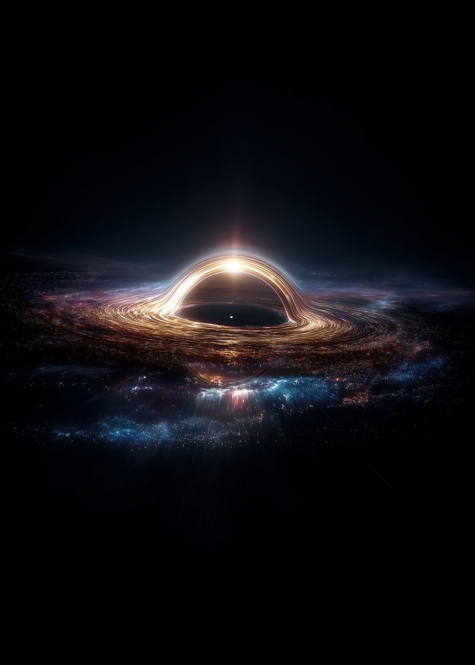 Black Hole with Colorful Accretion Disk