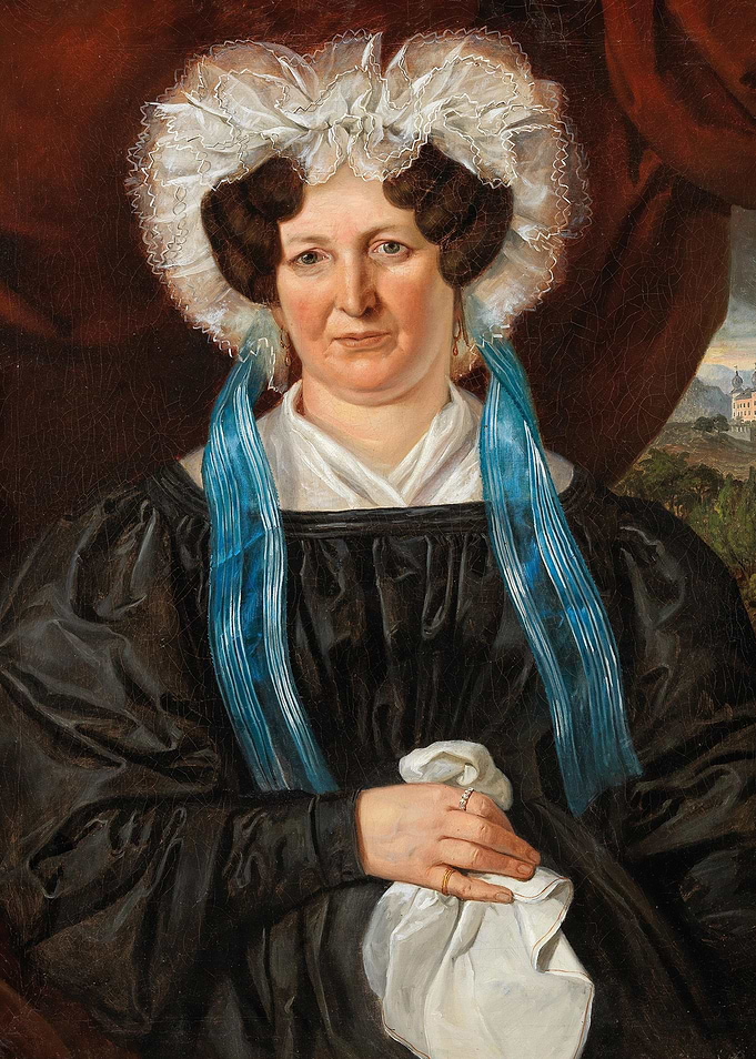 Portrait of a Woman in a Bonnet