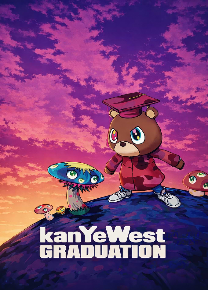 Kanye West Graduation Album Cover