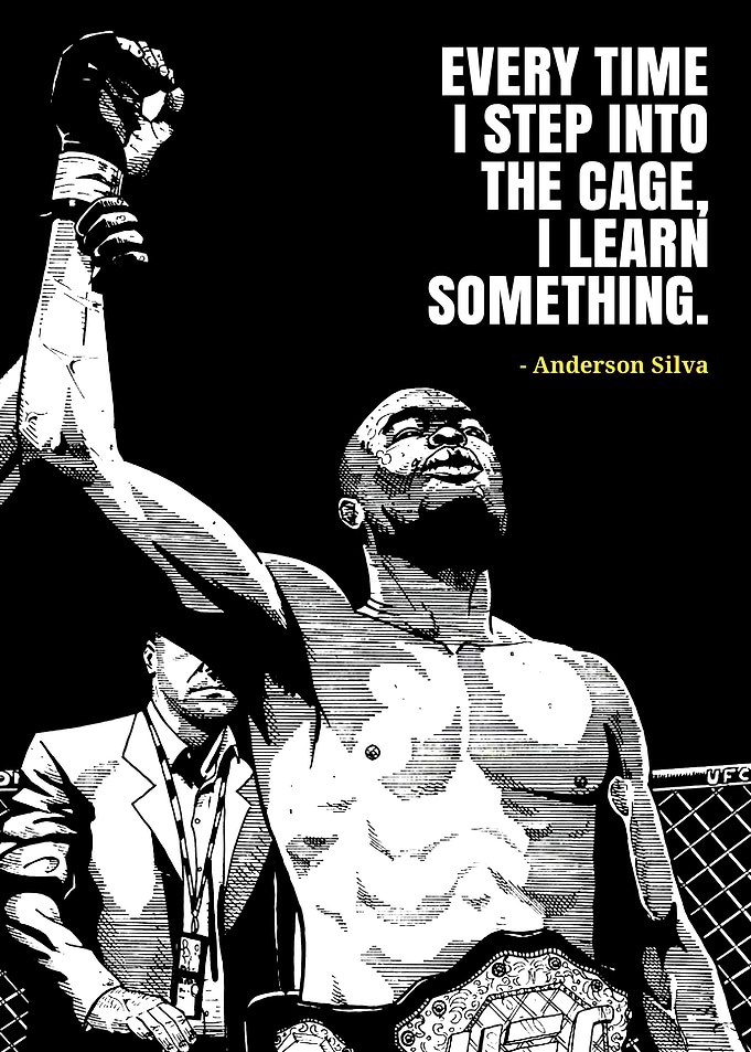 Anderson Silva Motivational Quote
