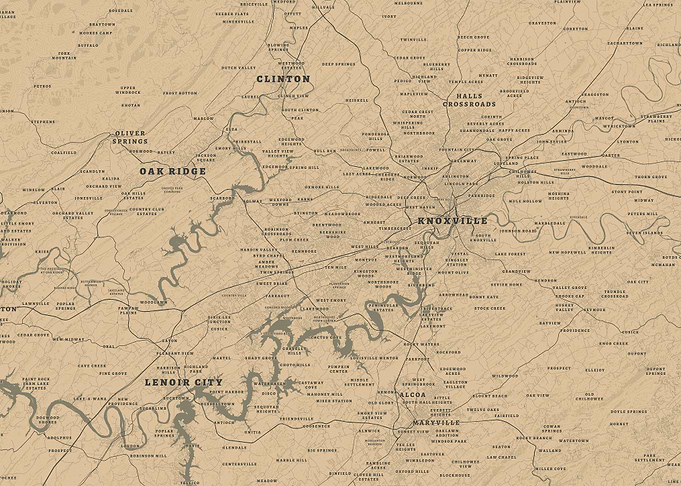 Knoxville, Oak Ridge, Clinton, and Lenoir City