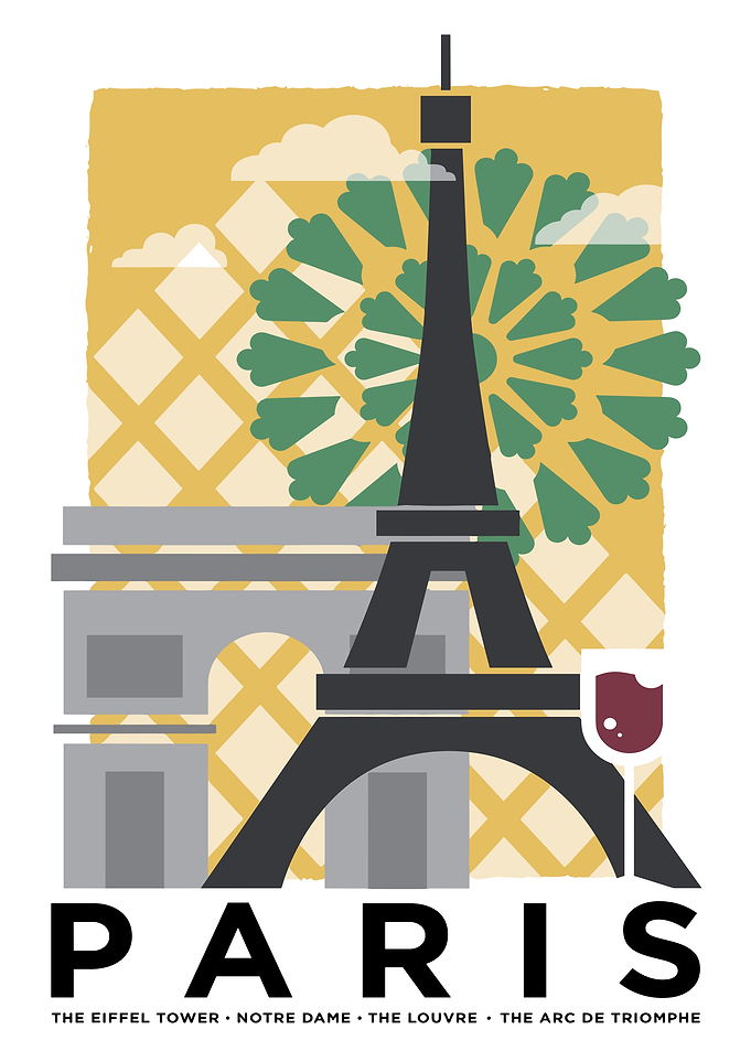 Paris Travel Poster