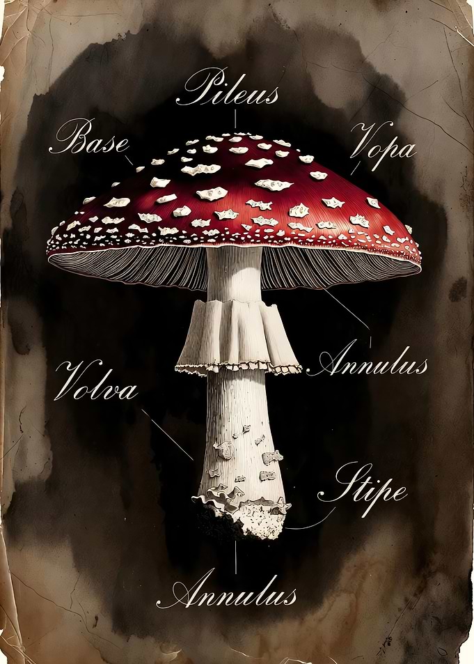 Mushroom Anatomy