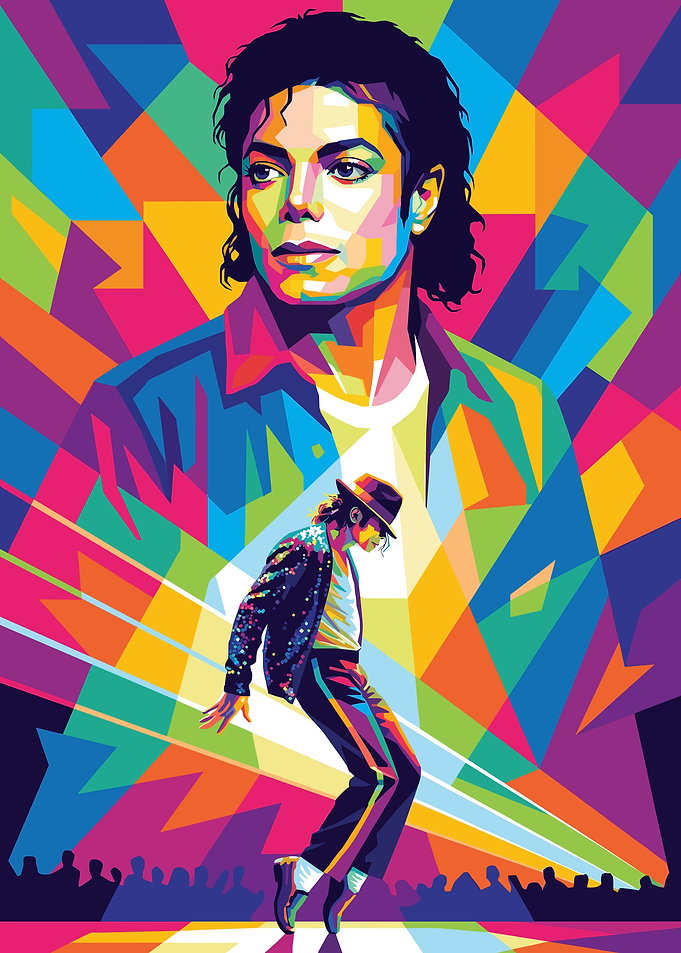 Michael Jackson Pop Art Portrait