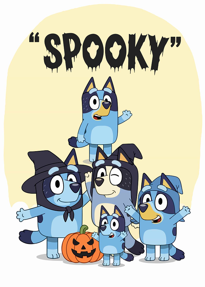 Bluey Family Halloween