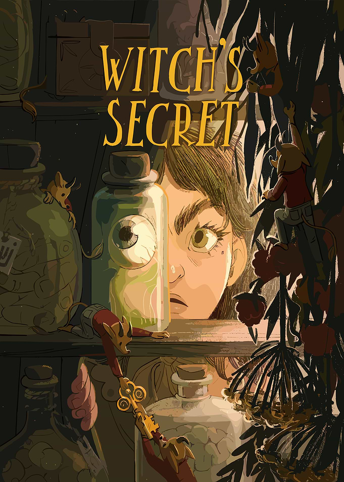 Witch's Secret Pixel Art