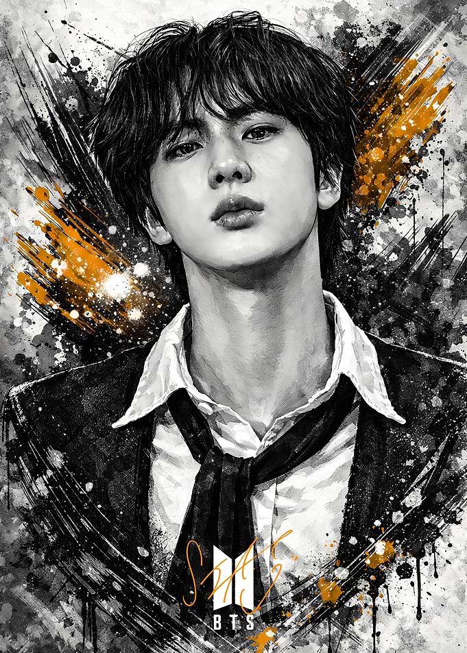 BTS Jin Portrait