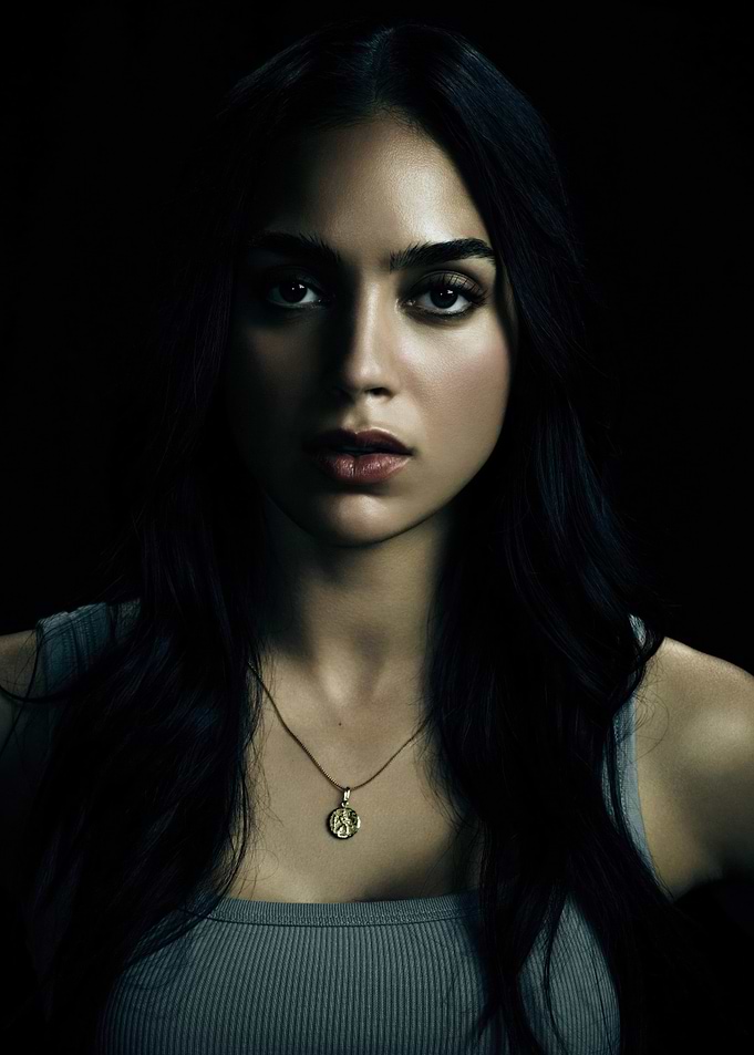 melissa barrera with Necklace