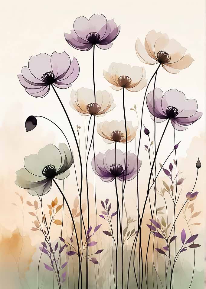 Watercolor Floral Illustration