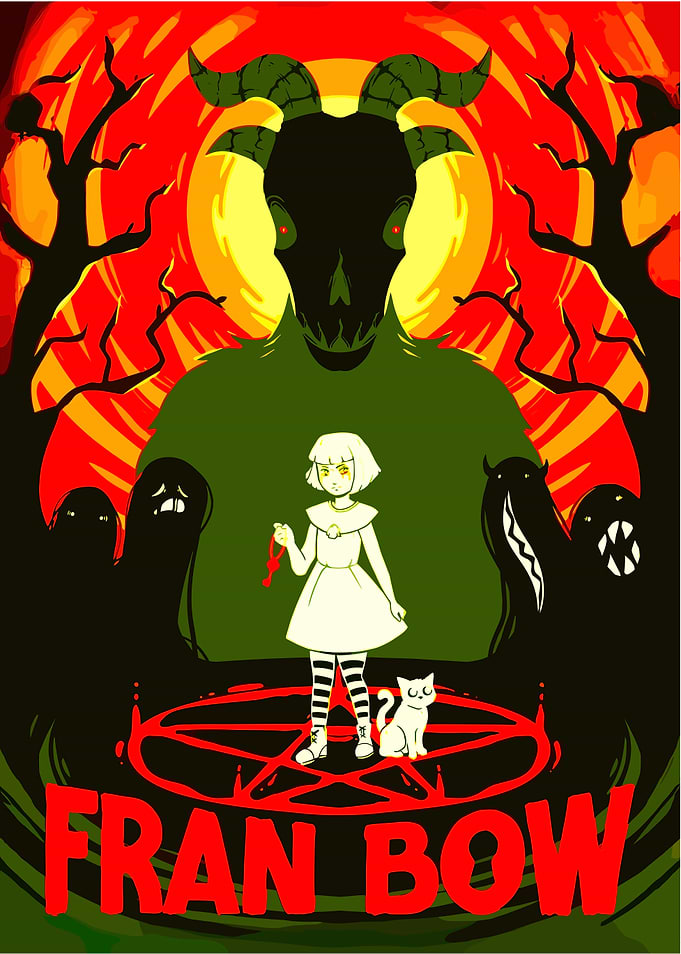 Fran Bow Game Poster
