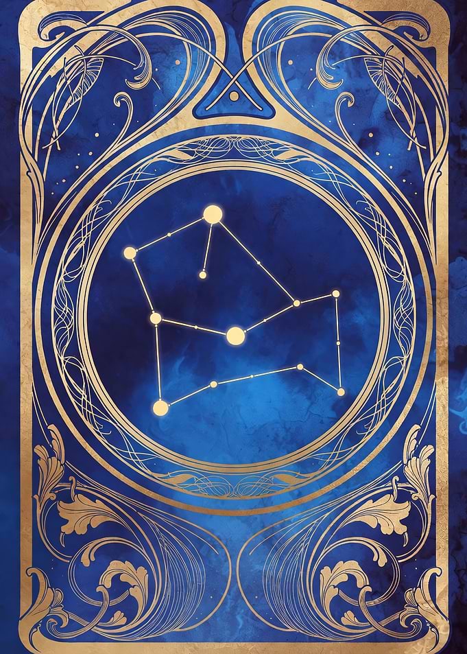 Gemini Constellation Art