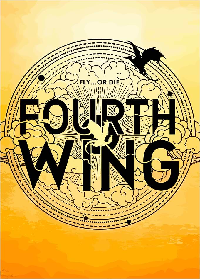 Fourth Wing Book Cover