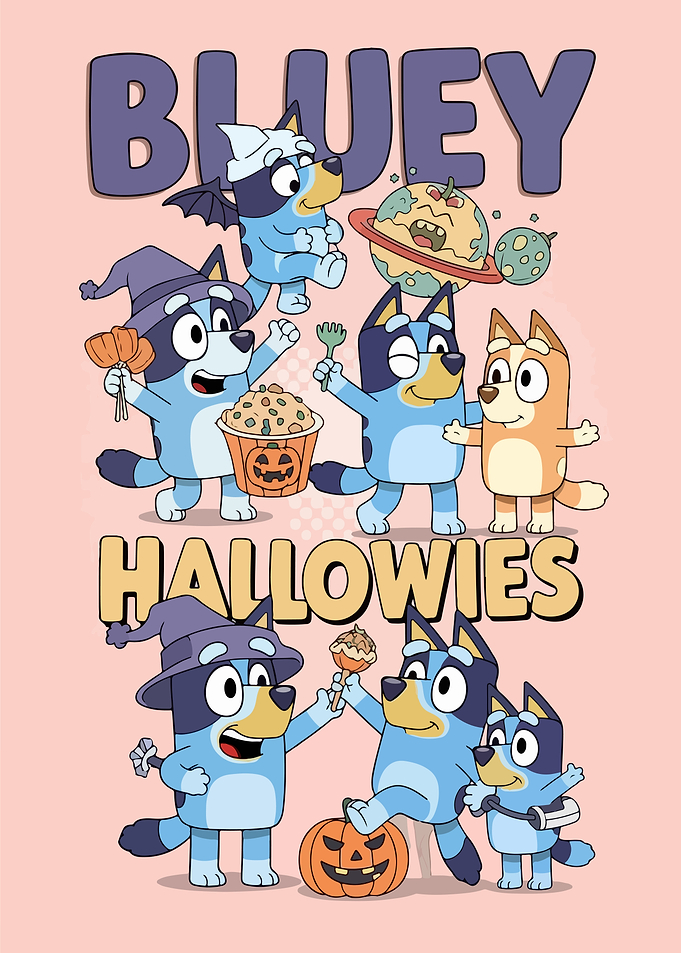 Bluey Halloween Characters