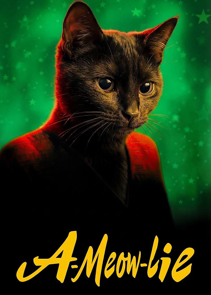 Amélie Cat Parody Movie Poster